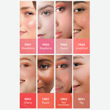 A'pieu Juicy Pang Water Blusher - PK01 I'm Strawberry, PK02 Raspberry, PK03 Guava Pearl, PK04 Dewey Grapefruit Pearl, RD01 Popping Cherry, CR01 Peach, CR02 Ripe Persimmon, BE01 Fig Pearl