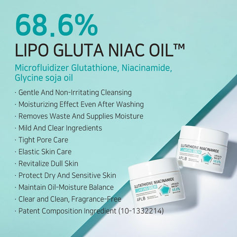 APLB Glutathione Niacinamide Cleansing Balm 80ml Expiry 11 - 2027 Dubuypk APLB Glutathione Niacinamide Cleansing Balm 80ml Expiry 11 - 2027 Dubuypk