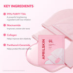 APRILSKIN TXA Niacinamide Collagen 99 Capsule Gel Mask 1 piece