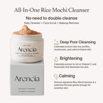 Arencia Calendula Rice Mochi Fresh Cleanser 120g