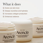 Arencia Rice Mucin Overnight Glow Face Mask Serum 30 - 50g