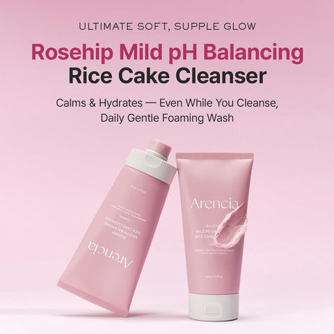 Arencia Rosehip Rice Cake Cleanser 150g