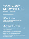 Bath & Body Dark Velvet Oud Travel Size Shower Gel - 88 mL