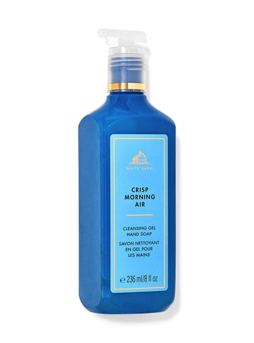 Bath & Body Works Crisp Morning Air Cleansing Gel Hand Soap - 236 mL