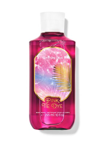 Bath & Body Works Pink Tie Dye Shower Gel Body Wash 295ml