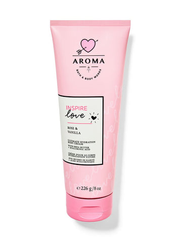 Bath & Body Works Rose Vanilla Ultimate Hydration Body Cream 226g