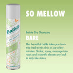 Batiste Dry Shampoo Bare (Barely Scented) 200ml