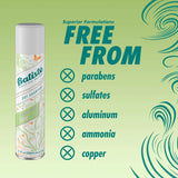 Batiste Dry Shampoo Bare (Barely Scented) 200ml