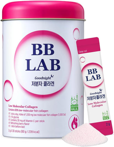 BB LAB Good Night Low Molecular Collagen 2g*30 sticks