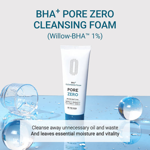 BE THE SKIN BHA+ Pore zero cleansing foam 150ml