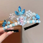 1pc Frozen Elsa Princess Crown Headband