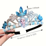 1pc Frozen Elsa Princess Crown Headband