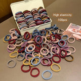 Boho Chic Seamless Elastic Hair Ties
