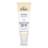 Boots Soltan Hydrating Sensitive Protect Facial Suncare Cream Sunscreen SPF50+ 50ml