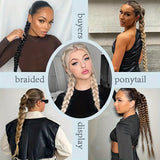 Braided Long Ponytail Extensions