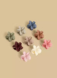 Pack of 9 - Floral Shaped Hair Clamp