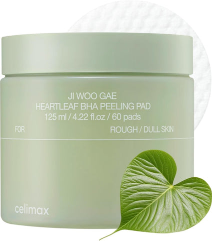 Celimax Ji.Woo.Gae Heartleaf BHA Peeling 60 Pad, 125ml