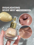 SHEGLAM GO GO GLOW HIGHLIGHTING BODY MIST - Gold Frosted Opal (Silver) Love Bomb (Purple) Champagne Shimmer, Crimson Sparkle, Fairy Twinkle