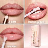 CHARLOTTE TILBURY - Glossy Lip Duo Fresh Pink, Nude Pink