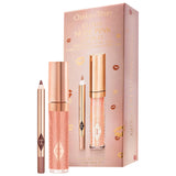 CHARLOTTE TILBURY - Glossy Lip Duo Fresh Pink, Nude Pink