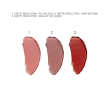 CHARLOTTE TILBURY - Iconic Mini Lip Wardrobe Mini Lipstick Trio - Matte Revolution Pillow Talk Original, Matte Revolution Very Victoria, Matte Revolution Walk of No Shame
