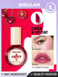 SHEGLAM FOR THE FLUSH LIP & CHEEK TINT - Cherry Picked, Fruit Punch, It's Chili