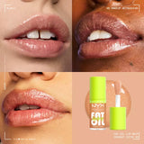 NYX FAT OIL LIP DRIP - Scrollin, Follow Back, Thats Chic, Missed Call, Super Model, News Feed, My Main, Status Update, Chillin Like a Villain, Inside Scoop, Livin The Cream, Losin Control, Sprinkle Sprinkle, Splash of Cream, Coconut Cutie, Suga Baddie, Caramelt Mami, Juicy Boo