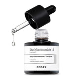 COSRX Niacinamide 15 Face Serum, Minimize Enlarged Pores, Redness Relief, Discoloration Correcting Treatment, Korean Skin Care, 0.67 fl.oz/20 ml
