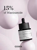 COSRX Niacinamide 15 Face Serum, Minimize Enlarged Pores, Redness Relief, Discoloration Correcting Treatment, Korean Skin Care, 0.67 fl.oz/20 ml