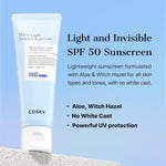 COSRX Ultra-Light Invisible Sunscreen SPF50 PA++++