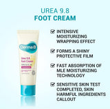 Derma:B Urea 9.8% Foot Cream 80ml