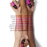 e.l.f - Sheer For It Blush Lip + Cheek Tint - Orange Crush - sheer orange, Pink Positive - sheer pink, Plums Up - sheer plum, Cherry Cola - sheer black cherry, Left on Red - sheer red, So Petal - light pink, Mauve Actually - mauve, Burgun-did That - Burgundy, Maple Latte - brown