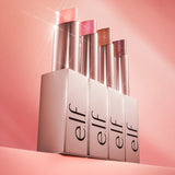 ELF Glow Reviver Lip Oil Stick - Mauve Mentality - Mauve, Loveslick - Pink Beige, Cara-melt - Light Caramel Beige, Pink-Me Energy - Baby Pink, Jam Packed - Black Cherry, Rose Latte - Soft Rosewood