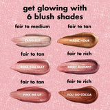 ELF Halo Glow Blush Beauty Wand - Candlelit, Rosé You Slay, Magic Hour, Berry Radiant, You Go Cocoa, Pink-Me-Up