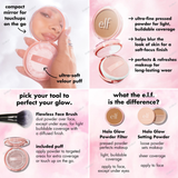 ELF Halo Glow Powder Filter  Pressed Powder - Fair Neutral Cool, Fair Warm, Light Neutral, Light Warm, Medium Neutral