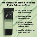 ELF Liquid Poreless Putty Primer + Cica