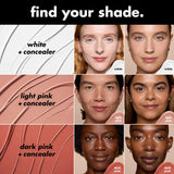 ELF Soft Glam Brightening Corrector - White-Fair to Medium Concealer, Light Pink-Light to Tan Concealer, Dark Pink-Deep to Rich Concealer