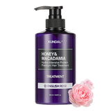 KUNDAL Honey & Macadamia Protein Treatment 500ml - Blackberry Bay, Cherry Blossom, Pink Grapefruit, White Musk, Amber Vanilla, English Rose
