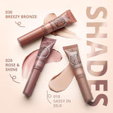 Essence BABY GOT GLOW liquid highlighter - 10-Sassy In Silk, 20-Rose and Shine, 30-Breezy Bronze