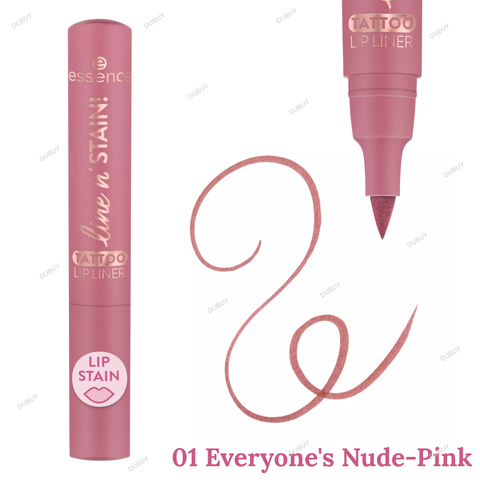 Buy Essence line n' STAIN! Tattoo Lip Liner No. 01 Everyone's Nude-Pink in Pakistan
