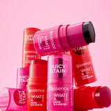 Essence WHAT A TINT! Staining Lip & Cheek Tint - 10-Raspberry Vibes, 20-Grapefruit Bliss