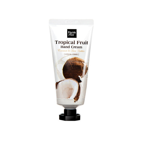 Farmstay Tropical Fruits Hand Cream Coconut & Shea Butter 50ml