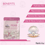 Farmstay Visible Difference Face Mask Sheet Pearl