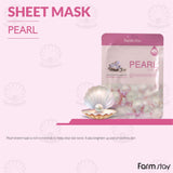 Farmstay Visible Difference Face Mask Sheet Pearl