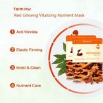 Farmstay Visible Difference Mask Sheet Red Ginseng Extract