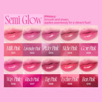 Fwee Pink Obsession Stay-Fit Semi Matte / Glossy Lip Tint - G01 Milk Pink, G02 Lavender Pink, G03 Picky Pink, G04 Niche Pink, G05 Core Pink, G06 Way Pink, G07 Kitsch Pink, G08 Tag Pink, G09 Lychee Pink, G10 Beat Pink