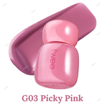 Fwee Pink Obsession Stay-Fit Semi Matte / Glossy Lip Tint - G01 Milk Pink, G02 Lavender Pink, G03 Picky Pink, G04 Niche Pink, G05 Core Pink, G06 Way Pink, G07 Kitsch Pink, G08 Tag Pink, G09 Lychee Pink, G10 Beat Pink