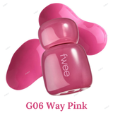 Fwee Pink Obsession Stay-Fit Semi Matte / Glossy Lip Tint - G01 Milk Pink, G02 Lavender Pink, G03 Picky Pink, G04 Niche Pink, G05 Core Pink, G06 Way Pink, G07 Kitsch Pink, G08 Tag Pink, G09 Lychee Pink, G10 Beat Pink