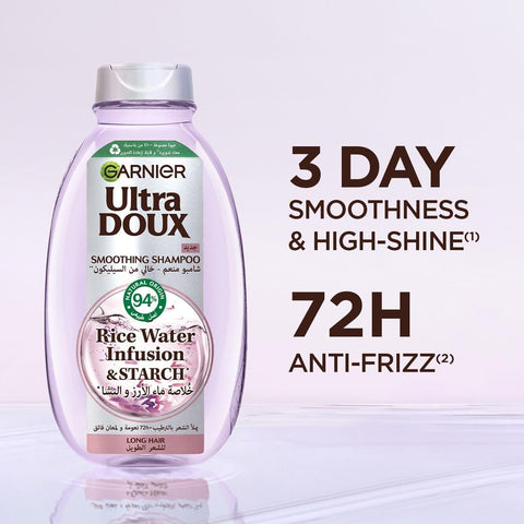 Garnier Ultra Doux Rice Water Shampoo 400ml