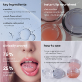 glow Peach Peptide Lip Balm